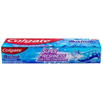 Colgate Max Fresh Peppermint Ice Blue Gel Toothpaste 80 g